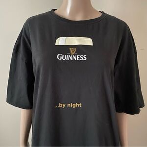 Guinness Official Licensed Black Tshirt, size XXXL